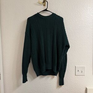Vintage Structure Chunky Knit Sweater - Size Large